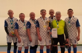 Ветераны из команды «Житикара км» заняли второе место на турнире в Денисовке